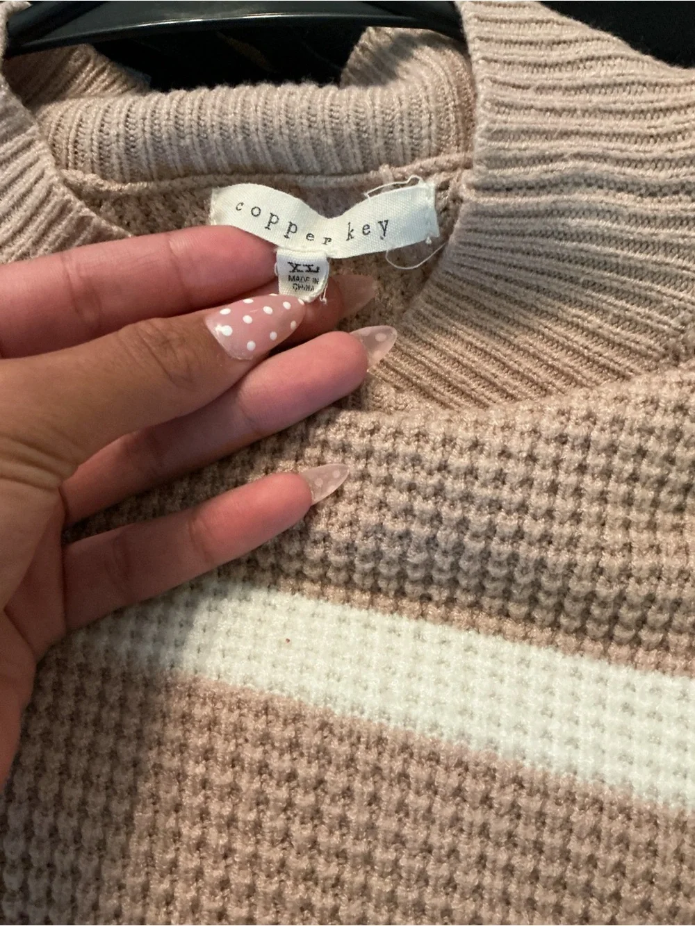 Copper Key soft crewneck